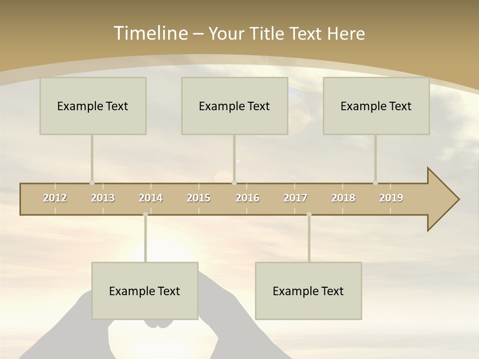 A Person Making A Heart Shape With Their Hands PowerPoint Template