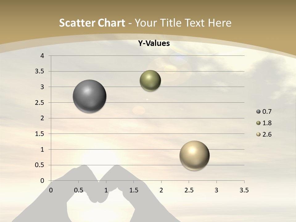 A Person Making A Heart Shape With Their Hands PowerPoint Template