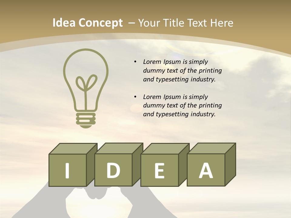 A Person Making A Heart Shape With Their Hands PowerPoint Template