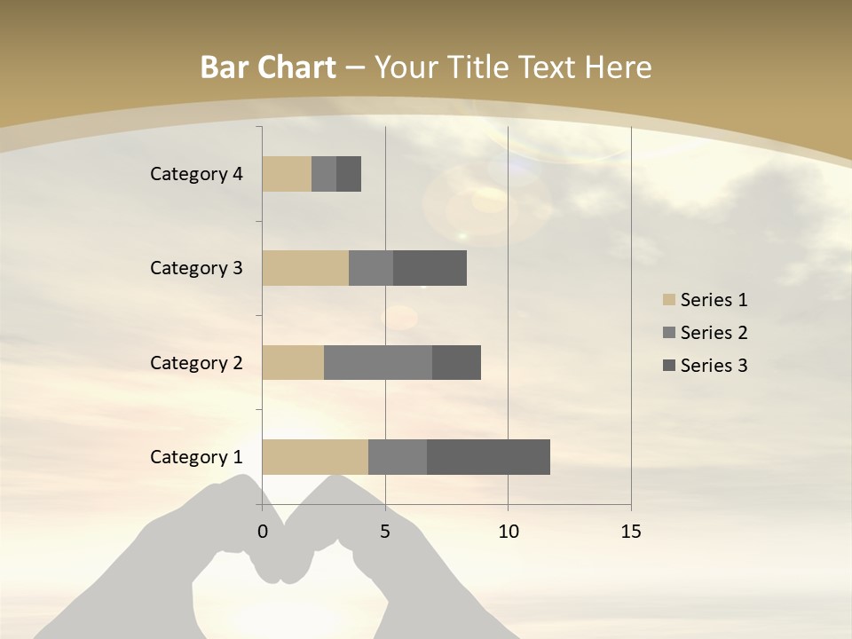 A Person Making A Heart Shape With Their Hands PowerPoint Template