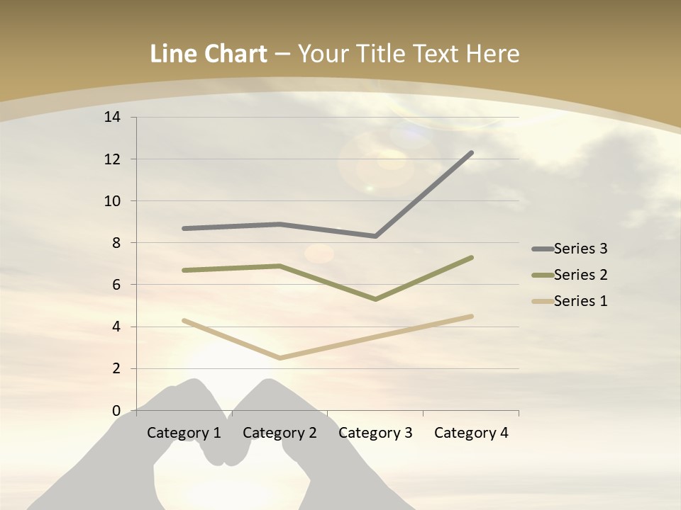A Person Making A Heart Shape With Their Hands PowerPoint Template