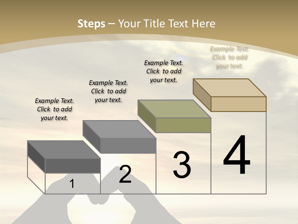 A Person Making A Heart Shape With Their Hands PowerPoint Template