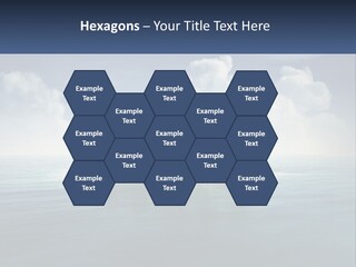 A Small Island In The Middle Of A Body Of Water PowerPoint Template