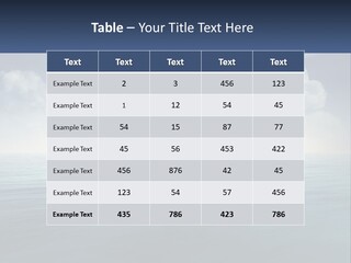 A Small Island In The Middle Of A Body Of Water PowerPoint Template