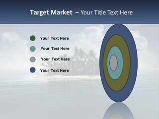 A Small Island In The Middle Of A Body Of Water PowerPoint Template