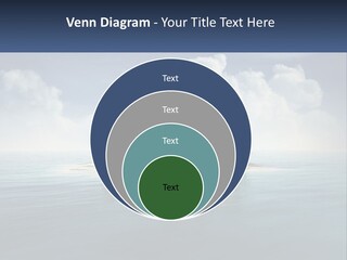 A Small Island In The Middle Of A Body Of Water PowerPoint Template
