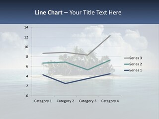 A Small Island In The Middle Of A Body Of Water PowerPoint Template