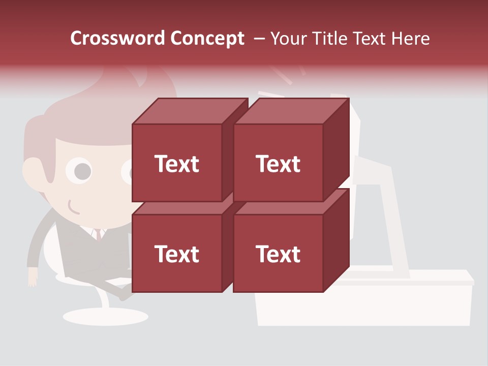A Man Handing Money To Another Man In Front Of A Computer Screen PowerPoint Template