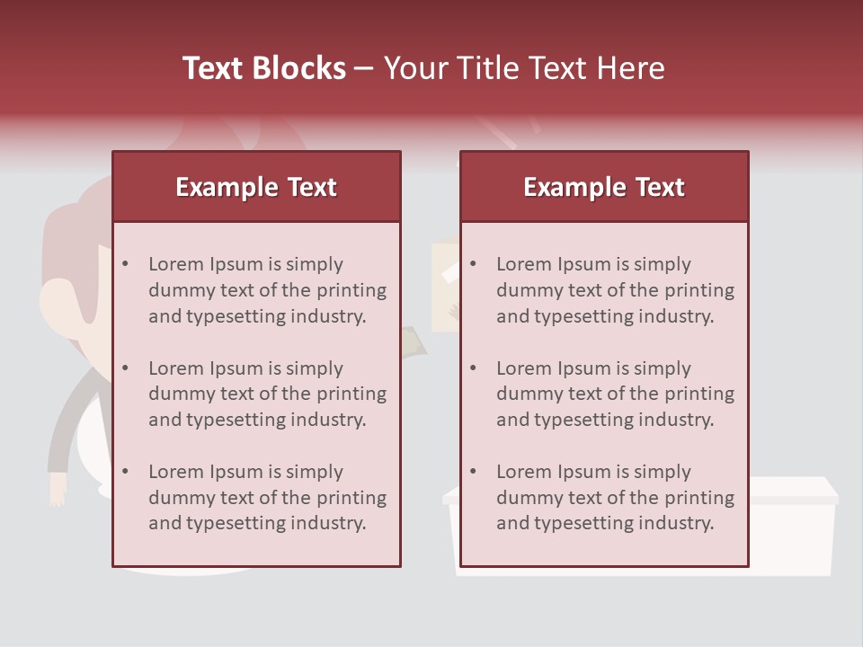 A Man Handing Money To Another Man In Front Of A Computer Screen PowerPoint Template