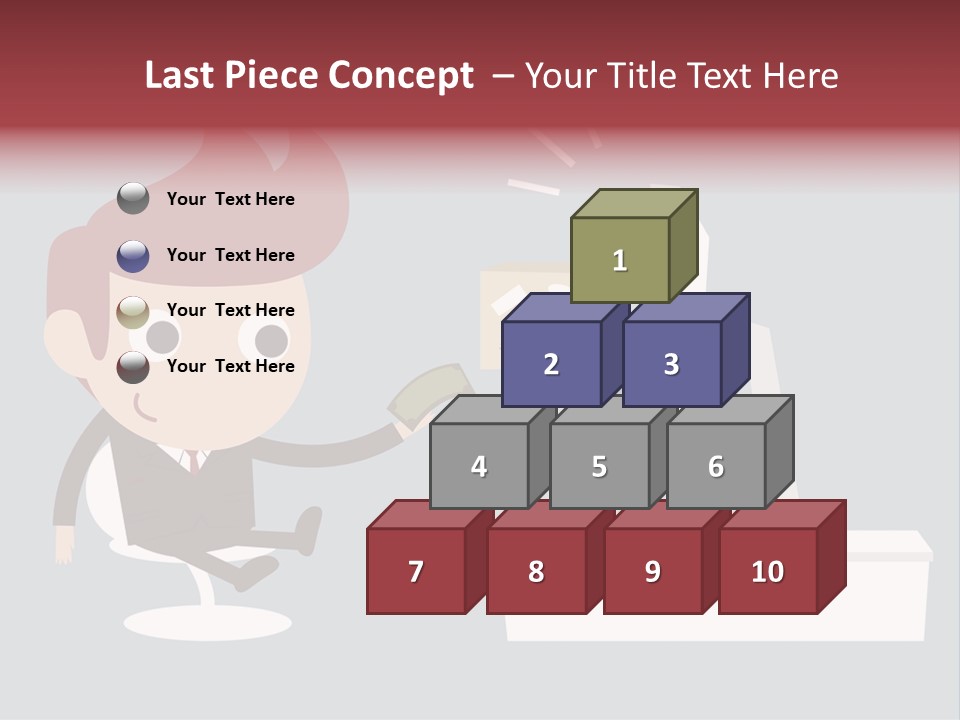 A Man Handing Money To Another Man In Front Of A Computer Screen PowerPoint Template