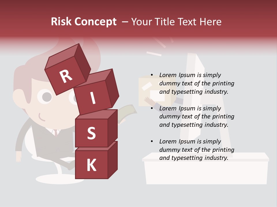 A Man Handing Money To Another Man In Front Of A Computer Screen PowerPoint Template