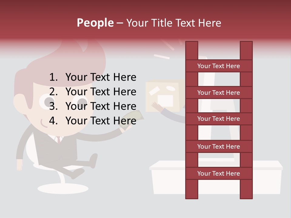 A Man Handing Money To Another Man In Front Of A Computer Screen PowerPoint Template