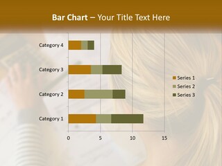 A Woman Sitting At A Desk With A Calculator PowerPoint Template
