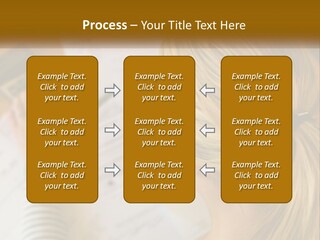 A Woman Sitting At A Desk With A Calculator PowerPoint Template