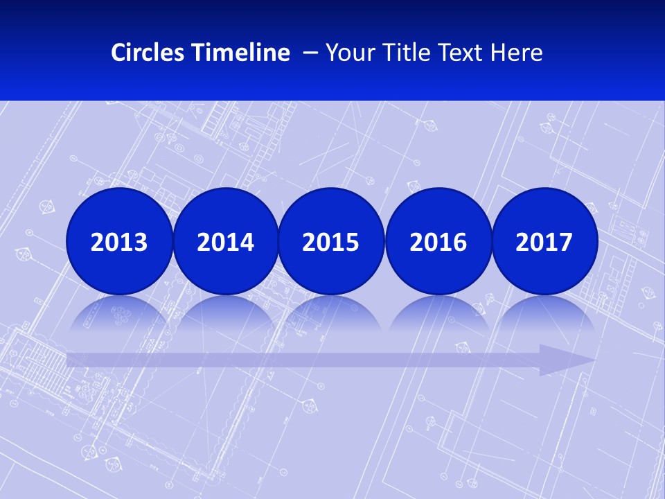 A Blueprint Of A Building With The Name Of The Building PowerPoint Template