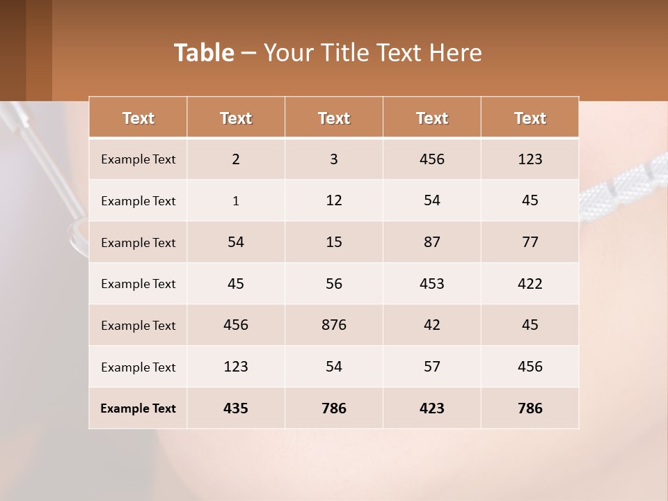 A Woman Smiling With A Toothbrush In Her Mouth PowerPoint Template