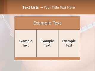 A Woman Smiling With A Toothbrush In Her Mouth PowerPoint Template