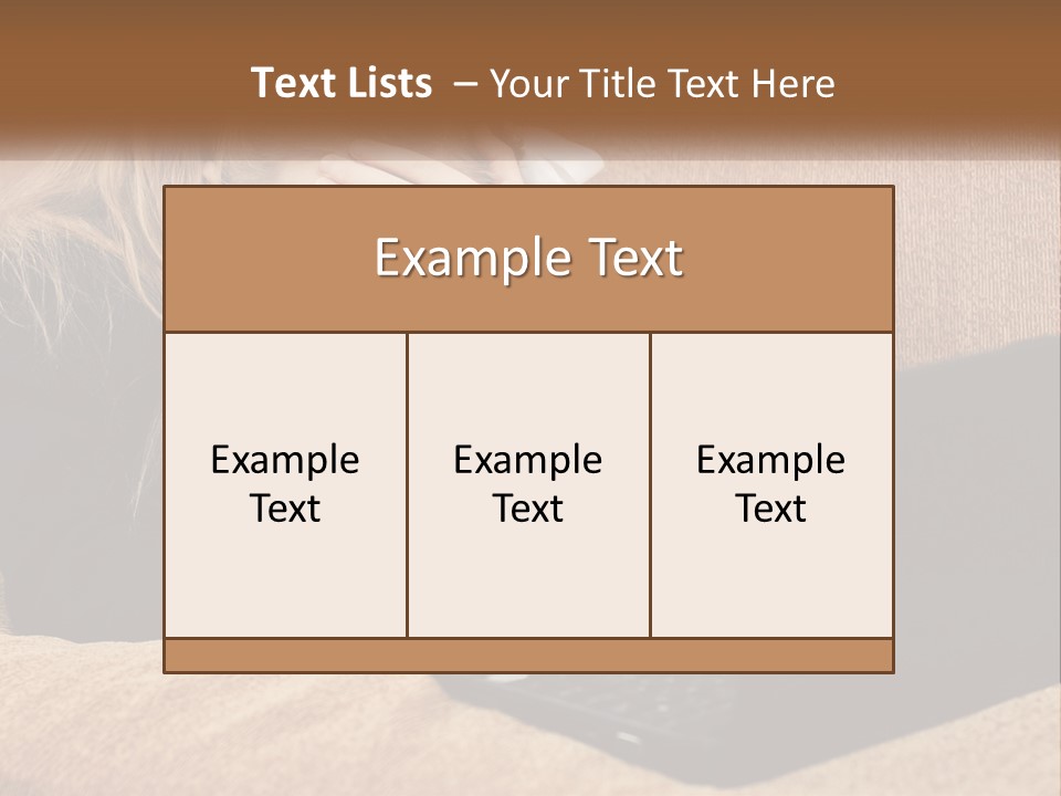 A Little Girl Sitting On A Couch Looking At A Laptop PowerPoint Template