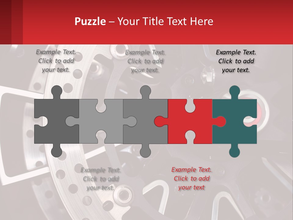 A Close Up Of A Wheel On A Motorcycle PowerPoint Template