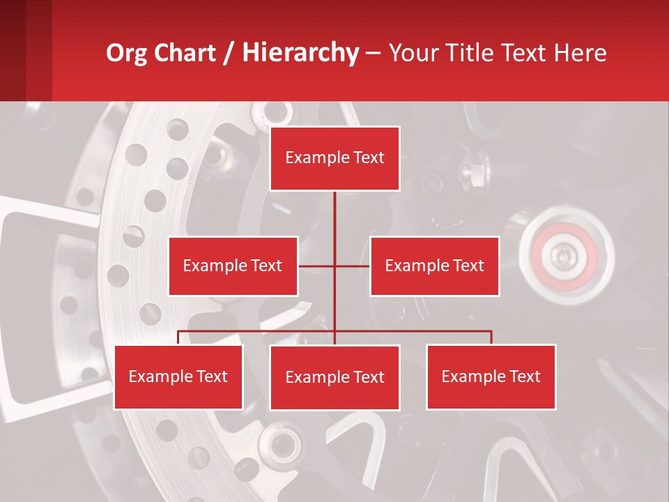 A Close Up Of A Wheel On A Motorcycle PowerPoint Template