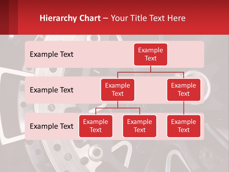 A Close Up Of A Wheel On A Motorcycle PowerPoint Template