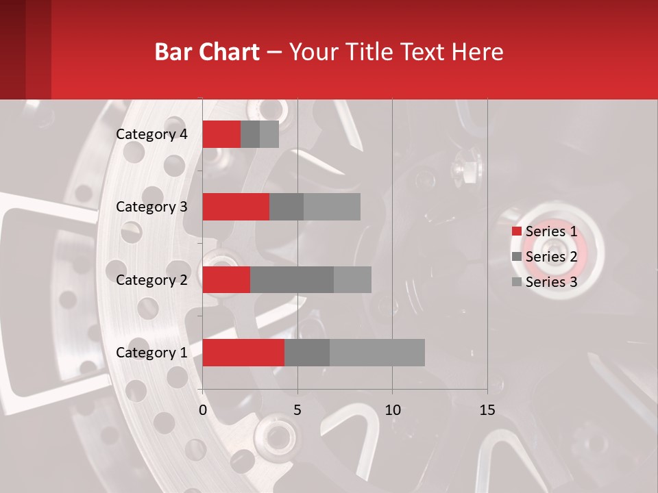 A Close Up Of A Wheel On A Motorcycle PowerPoint Template