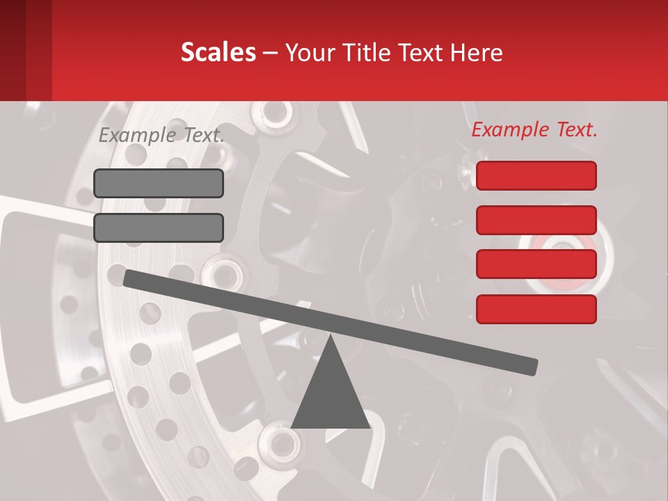 A Close Up Of A Wheel On A Motorcycle PowerPoint Template