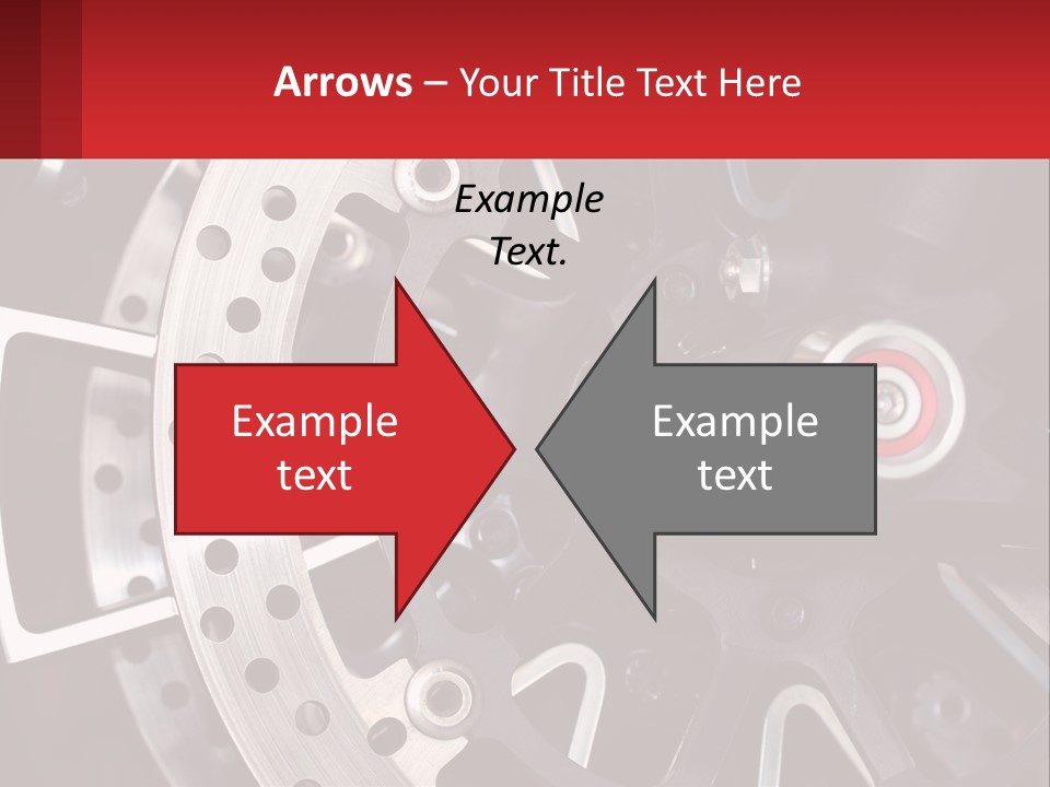 A Close Up Of A Wheel On A Motorcycle PowerPoint Template