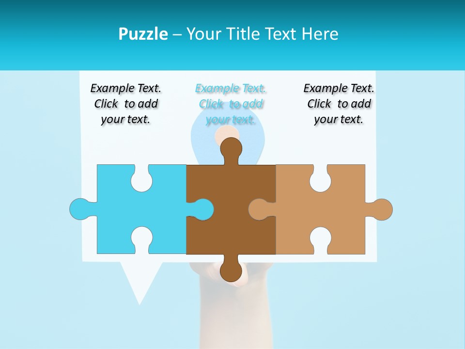 A Person Holding A Piece Of Paper With A Pin On It PowerPoint Template