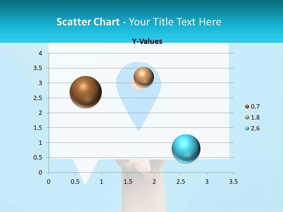 A Person Holding A Piece Of Paper With A Pin On It PowerPoint Template