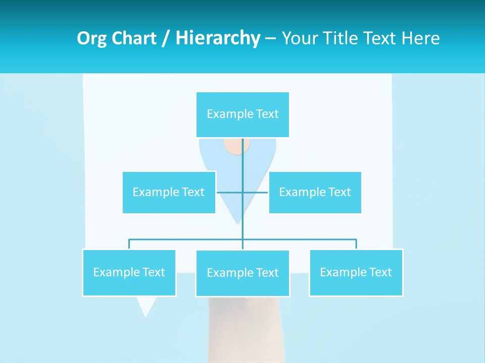 A Person Holding A Piece Of Paper With A Pin On It PowerPoint Template