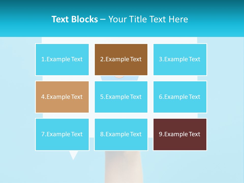 A Person Holding A Piece Of Paper With A Pin On It PowerPoint Template