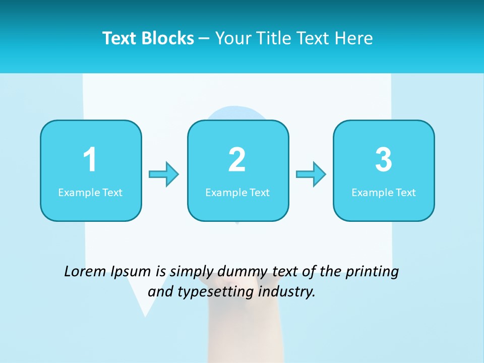 A Person Holding A Piece Of Paper With A Pin On It PowerPoint Template