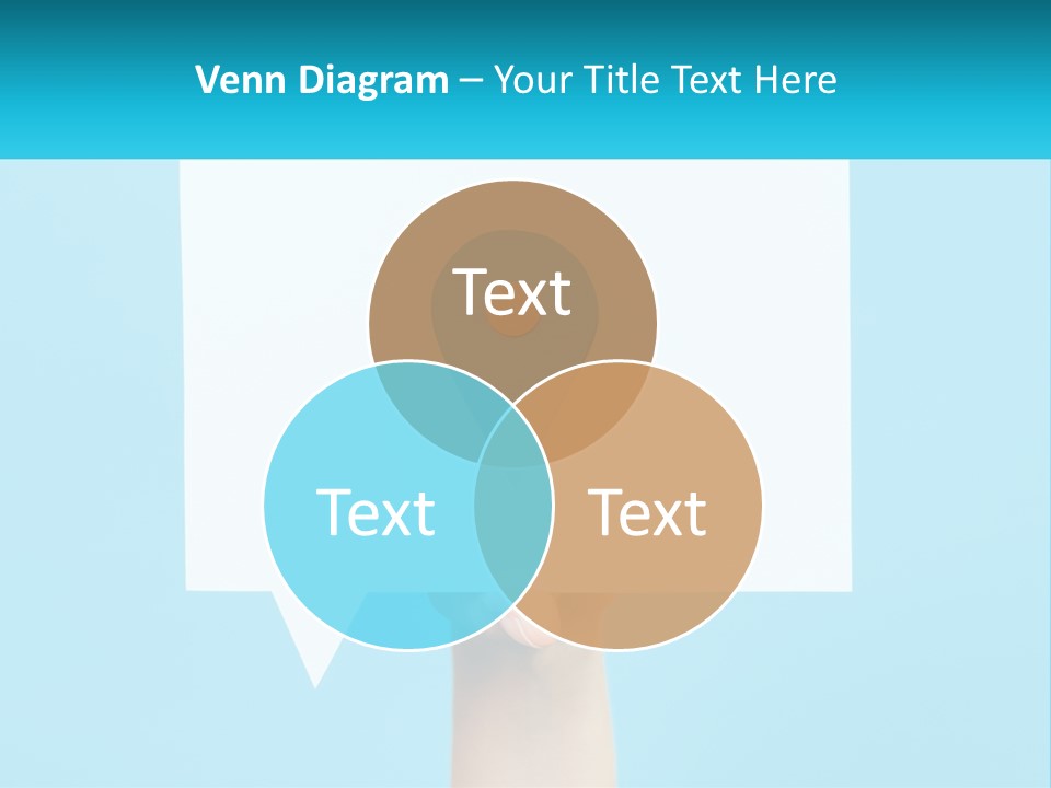 A Person Holding A Piece Of Paper With A Pin On It PowerPoint Template