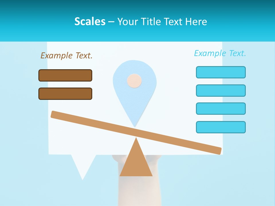 A Person Holding A Piece Of Paper With A Pin On It PowerPoint Template