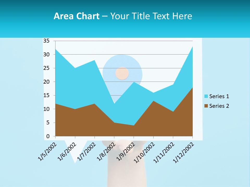 A Person Holding A Piece Of Paper With A Pin On It PowerPoint Template