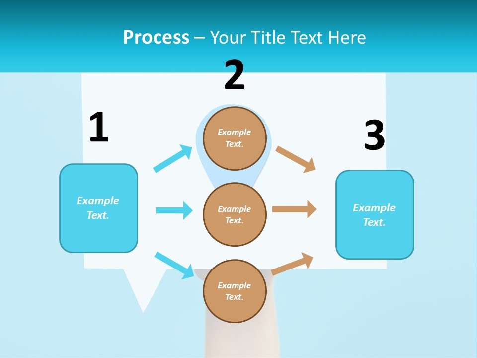 A Person Holding A Piece Of Paper With A Pin On It PowerPoint Template