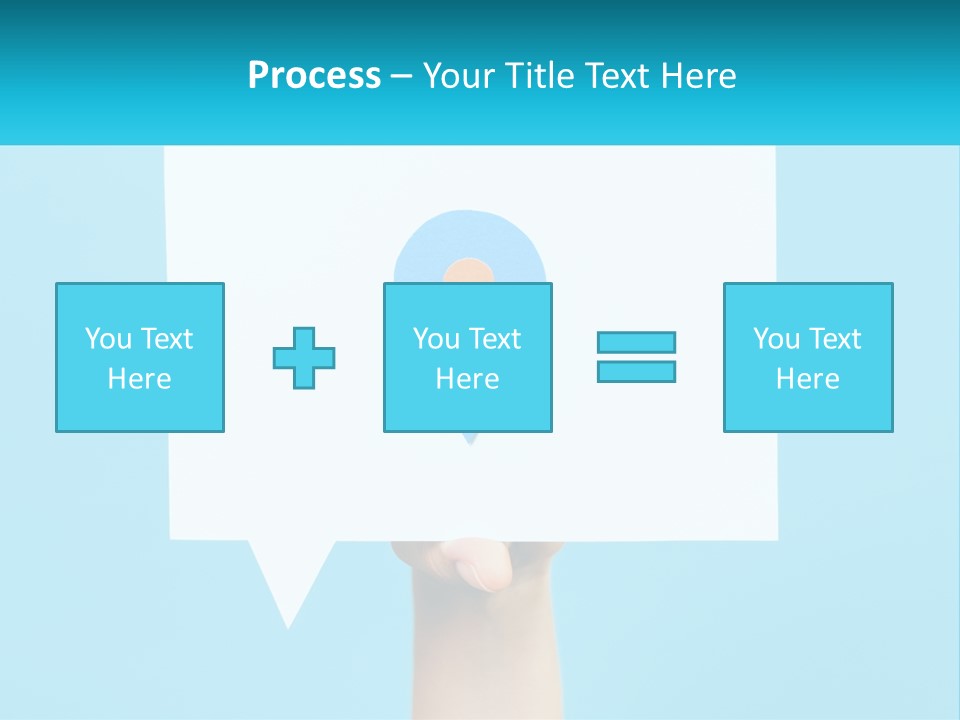 A Person Holding A Piece Of Paper With A Pin On It PowerPoint Template