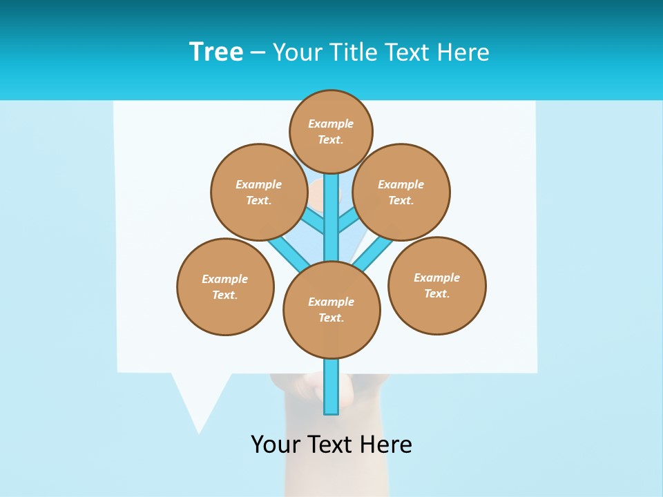 A Person Holding A Piece Of Paper With A Pin On It PowerPoint Template