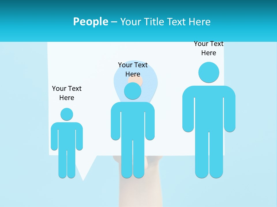 A Person Holding A Piece Of Paper With A Pin On It PowerPoint Template