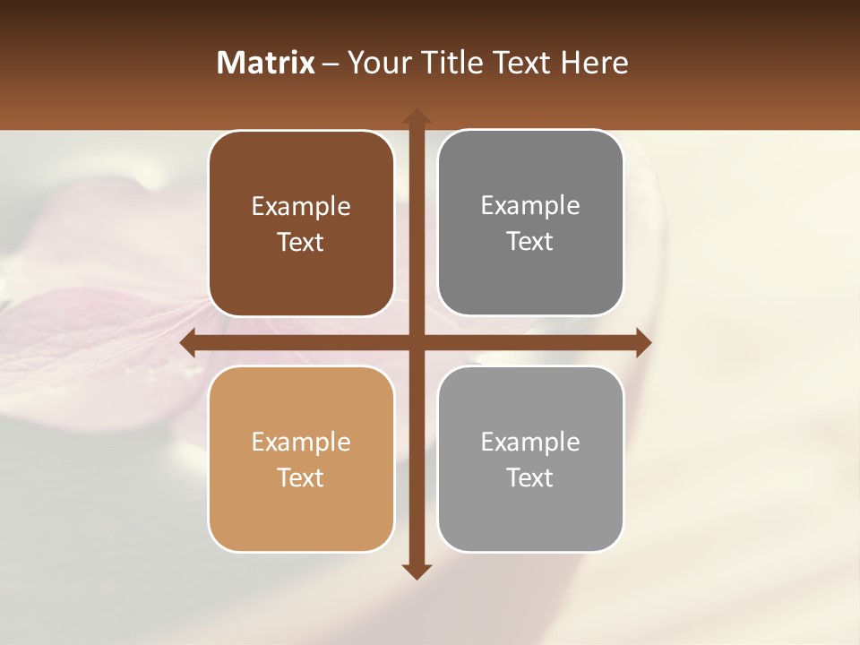 A Pink Flower Floating In A Bowl Of Water PowerPoint Template