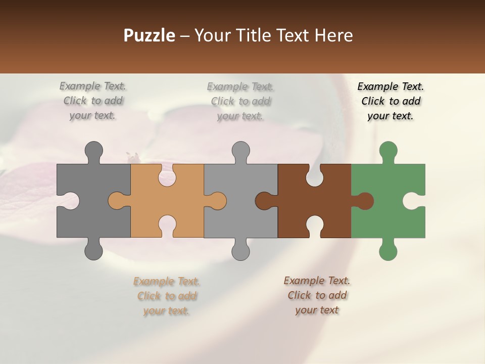 A Pink Flower Floating In A Bowl Of Water PowerPoint Template