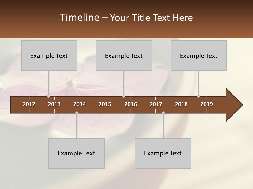 A Pink Flower Floating In A Bowl Of Water PowerPoint Template