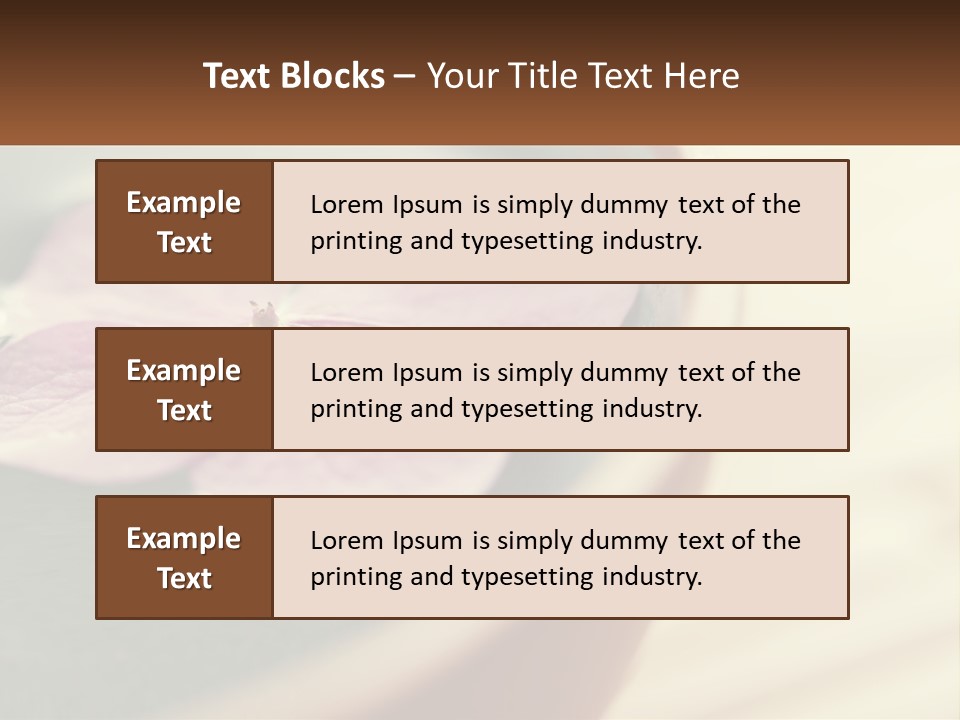 A Pink Flower Floating In A Bowl Of Water PowerPoint Template