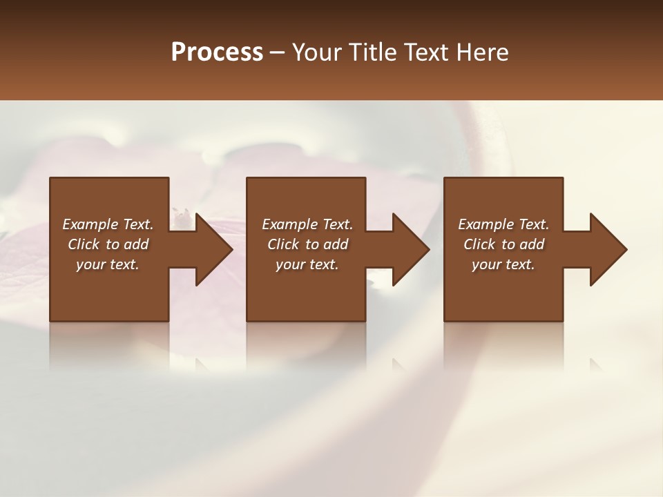 A Pink Flower Floating In A Bowl Of Water PowerPoint Template