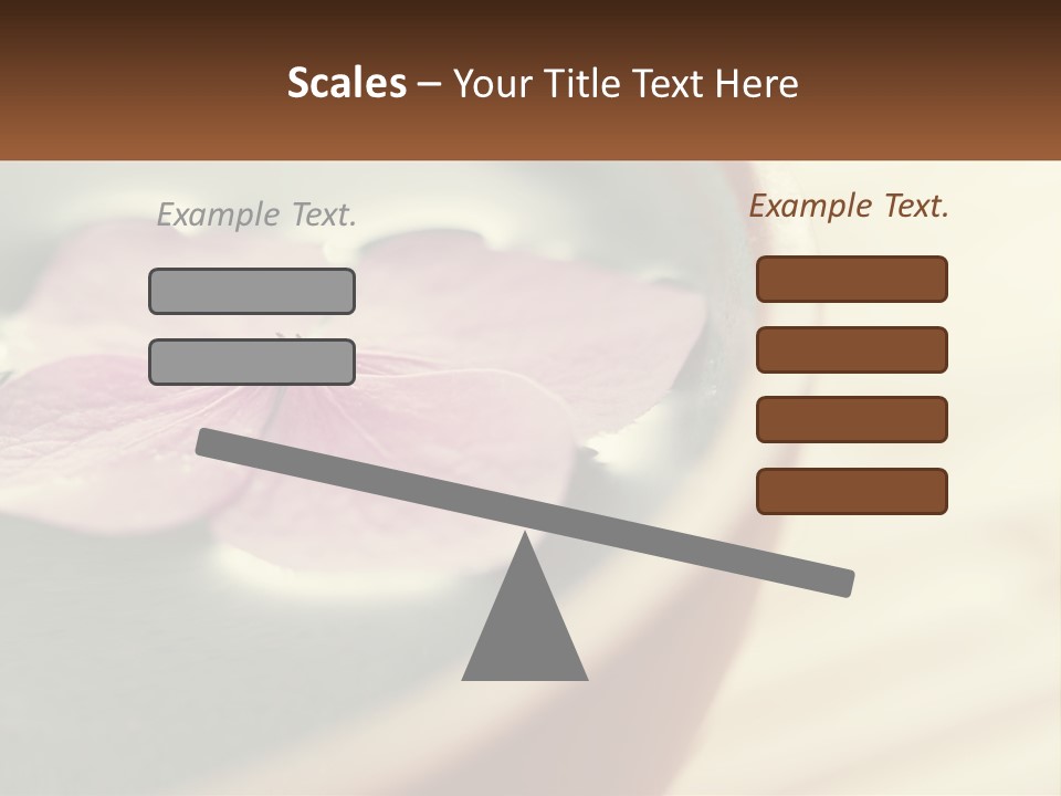 A Pink Flower Floating In A Bowl Of Water PowerPoint Template