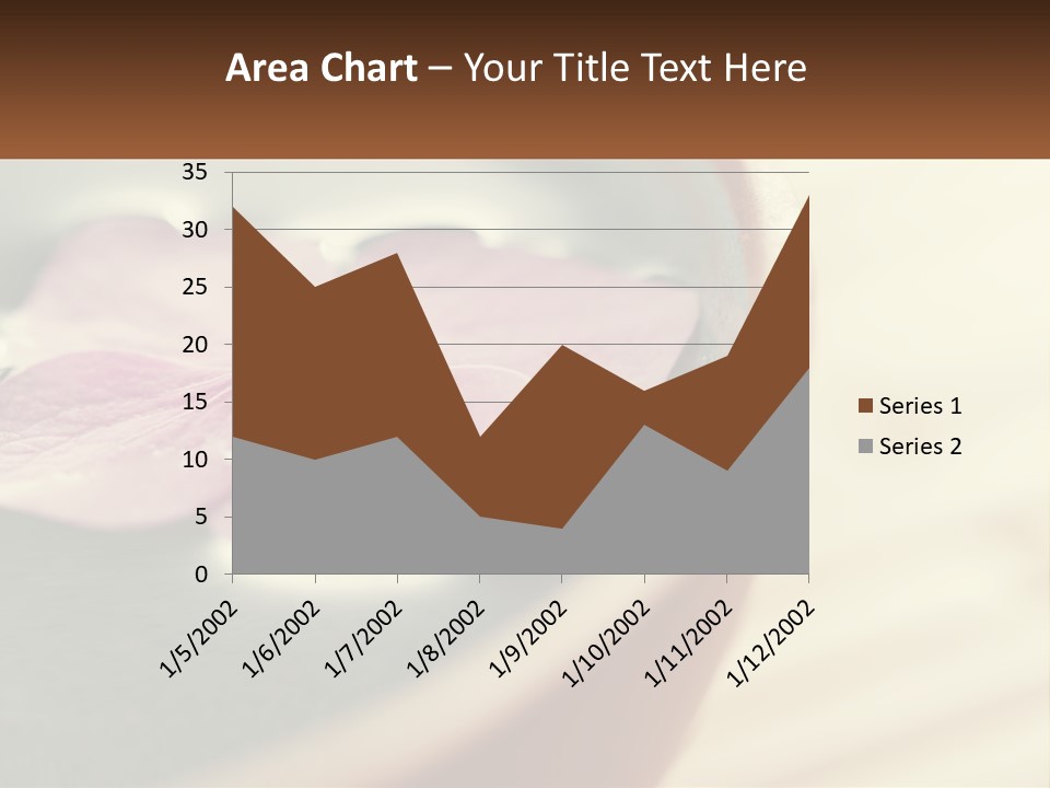 A Pink Flower Floating In A Bowl Of Water PowerPoint Template