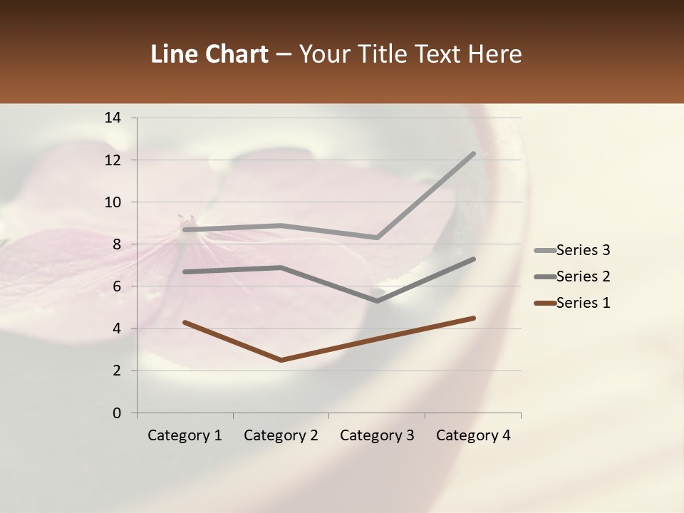 A Pink Flower Floating In A Bowl Of Water PowerPoint Template