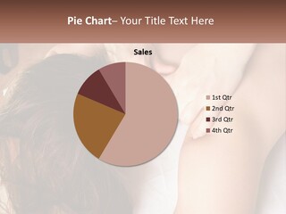 A Woman Getting A Back Massage From A Professional Massager PowerPoint Template