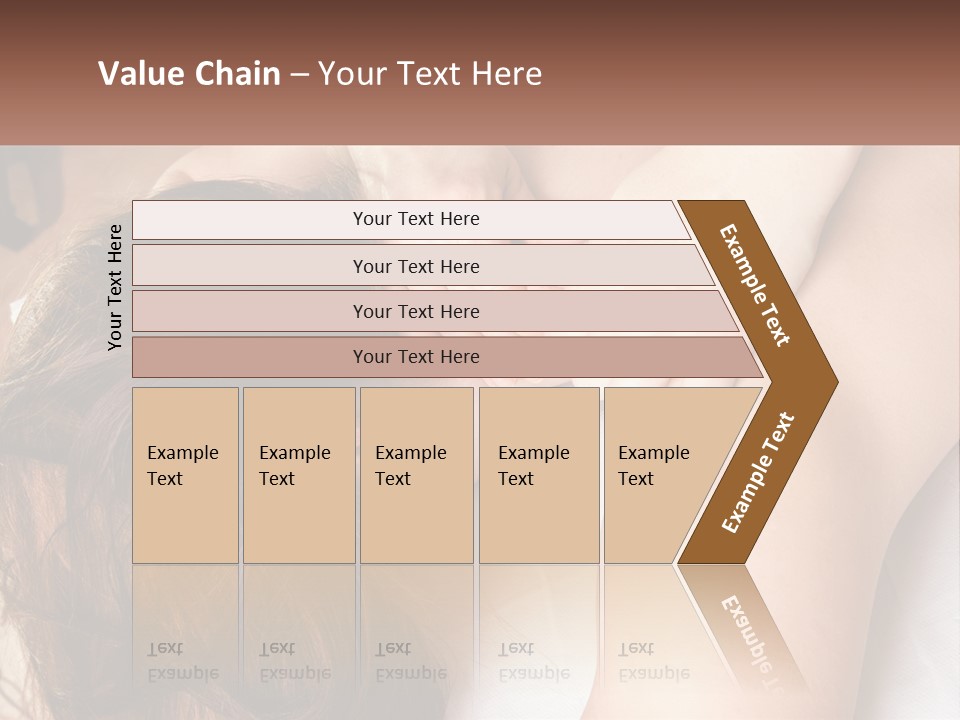 A Woman Getting A Back Massage From A Professional Massager PowerPoint Template